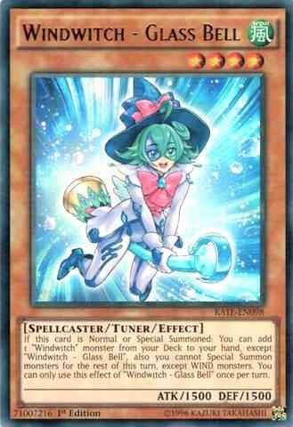 Windwitch - Glass Bell RATE-EN098 card from Raging Tempest