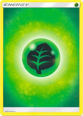 Grass Energy (2017 Unnumbered) card from SM Base Set