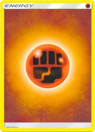 Fighting Energy (2017 Unnumbered) card from SM Base Set