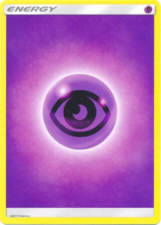 Psychic Energy (2017 Unnumbered) card from SM Base Set