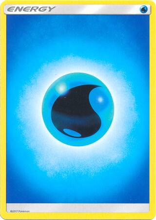 Water Energy (2017 Unnumbered) card from SM Base Set