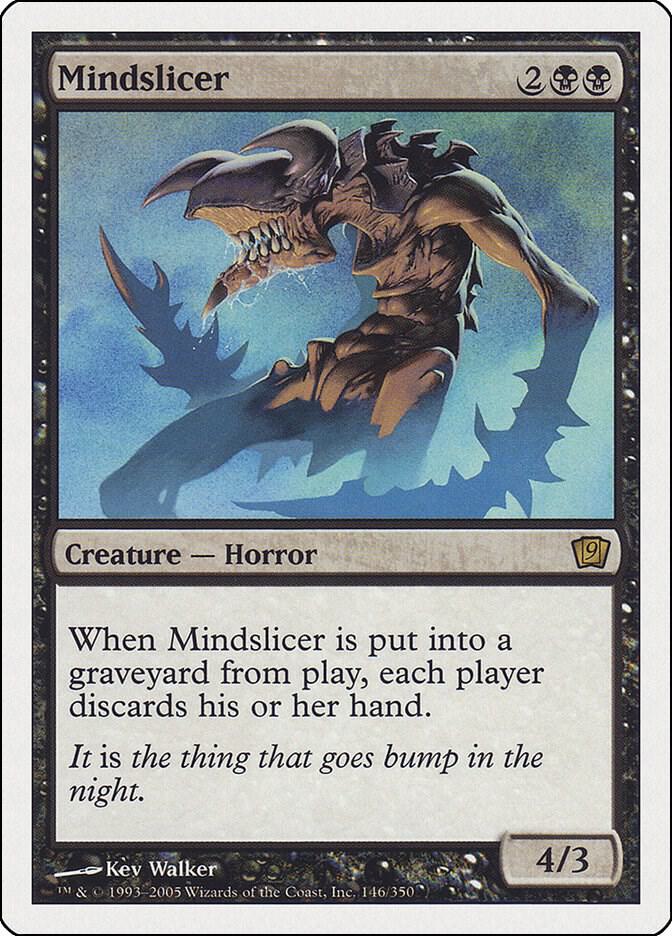 Mindslicer 146 card from 9th Edition