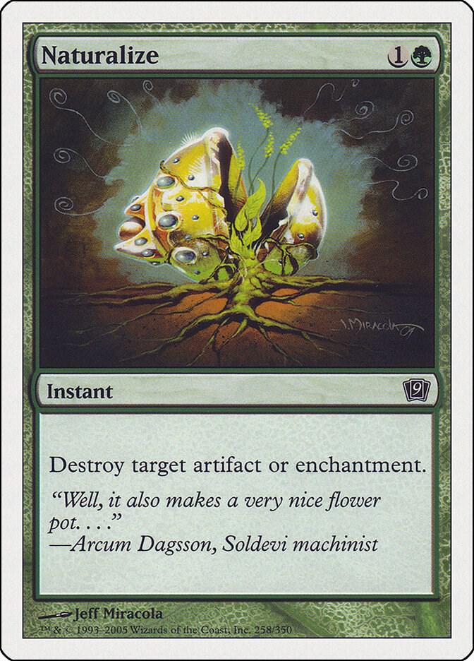 Naturalize 258 card from 9th Edition