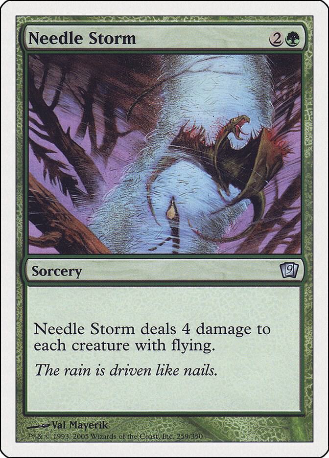 Needle Storm 259 card from 9th Edition