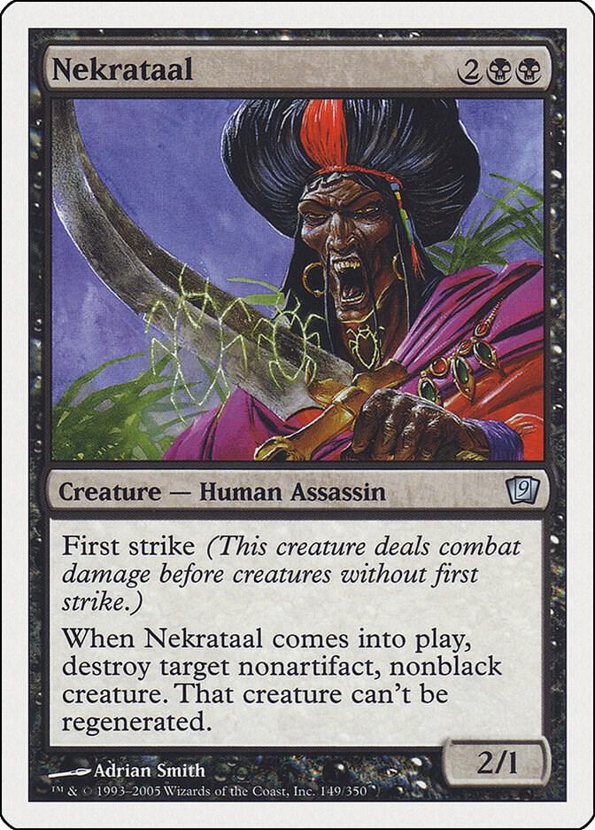 Nekrataal 149 card from 9th Edition