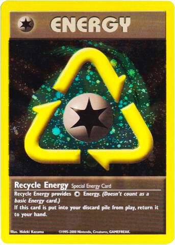 Recycle Energy (WotC 2002 League Promo) card from League & Championship Cards