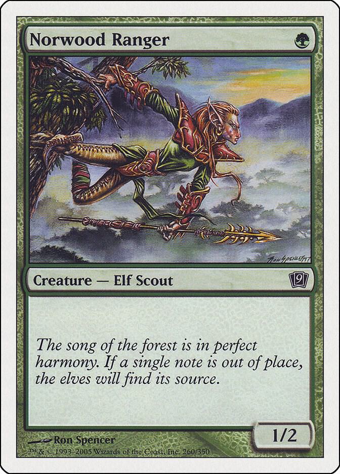Norwood Ranger 260 card from 9th Edition
