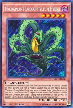 Predaplant Drosophyllum Hydra FUEN-EN002 card from Fusion Enforcers