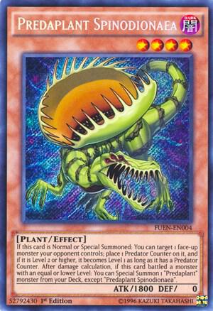 Predaplant Spinodionaea FUEN-EN004 card from Fusion Enforcers