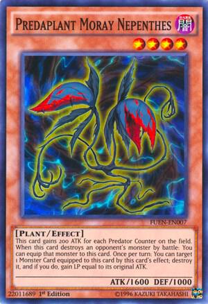Predaplant Moray Nepenthes FUEN-EN007 card from Fusion Enforcers