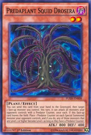 Predaplant Squid Drosera FUEN-EN008 card from Fusion Enforcers