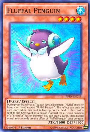 Fluffal Penguin FUEN-EN015 card from Fusion Enforcers