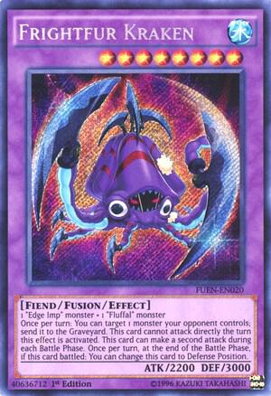 Frightfur Kraken FUEN-EN020 card from Fusion Enforcers