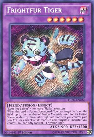 Frightfur Tiger FUEN-EN022 card from Fusion Enforcers
