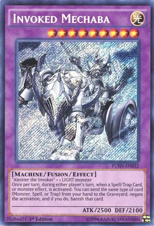 Invoked Mechaba FUEN-EN032 card from Fusion Enforcers
