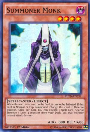 Summoner Monk FUEN-EN039 card from Fusion Enforcers