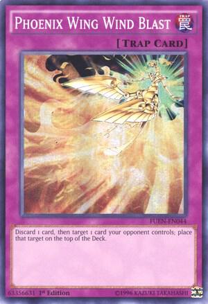 Phoenix Wing Wind Blast FUEN-EN044 card from Fusion Enforcers