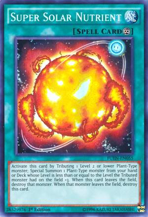 Super Solar Nutrient FUEN-EN055 card from Fusion Enforcers