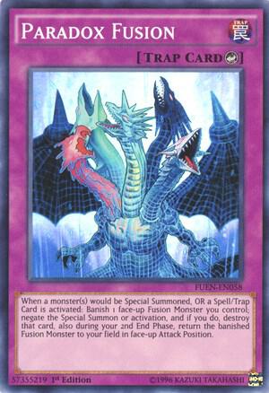 Paradox Fusion FUEN-EN058 card from Fusion Enforcers