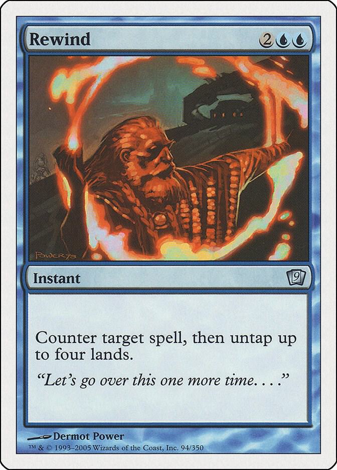 Rewind 94 card from 9th Edition