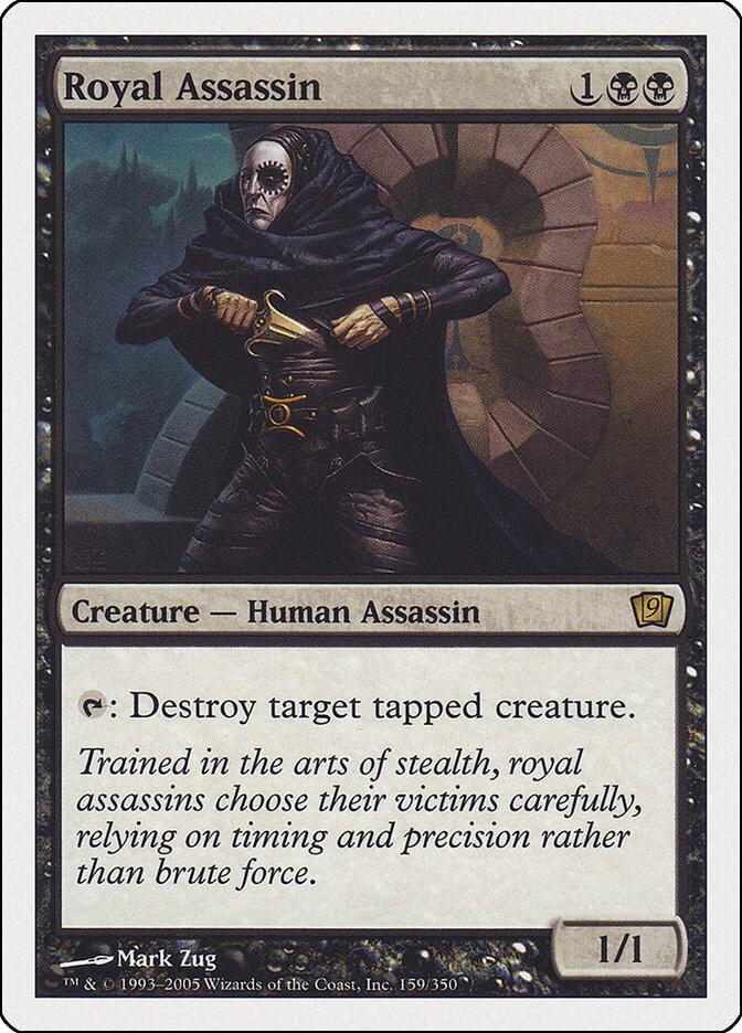 Royal Assassin 159 card from 9th Edition