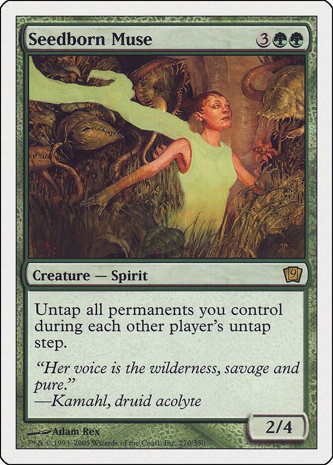 Seedborn Muse card from 9th Edition