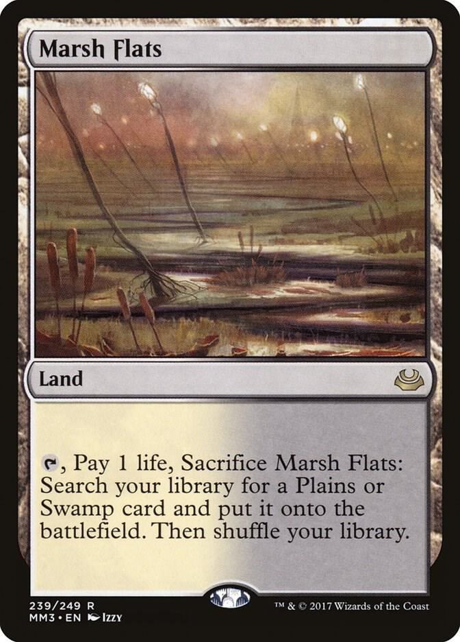 Marsh Flats 239 card from Modern Masters 2017