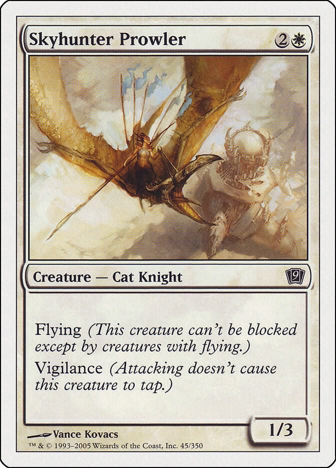 Skyhunter Prowler card from 9th Edition
