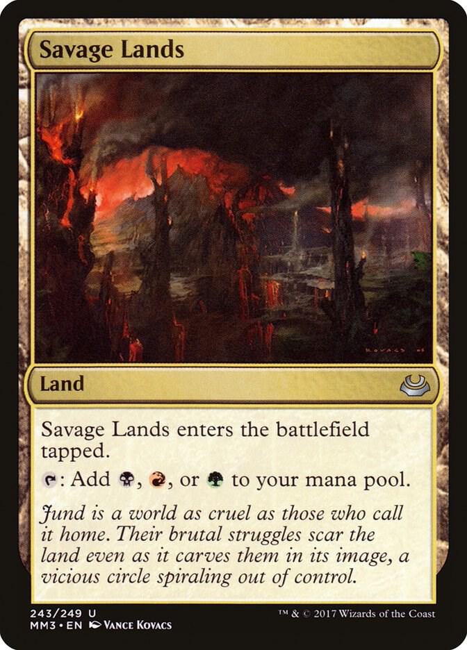 Savage Lands 243 card from Modern Masters 2017