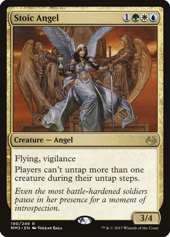 Stoic Angel 190 card from Modern Masters 2017