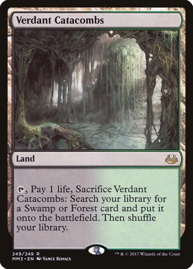 Verdant Catacombs 249 card from Modern Masters 2017