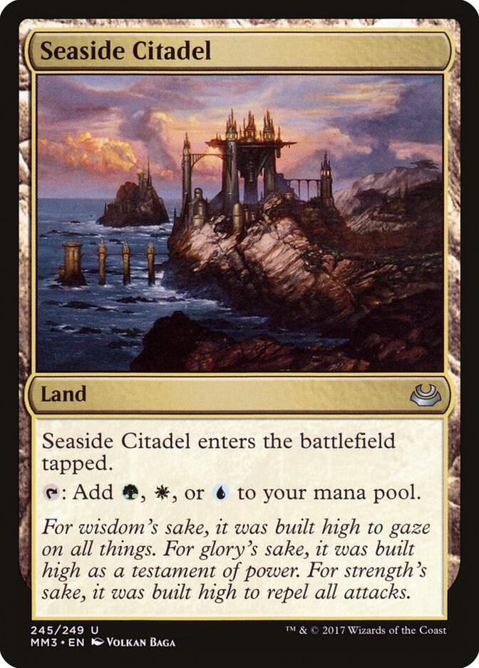 Seaside Citadel 245 card from Modern Masters 2017