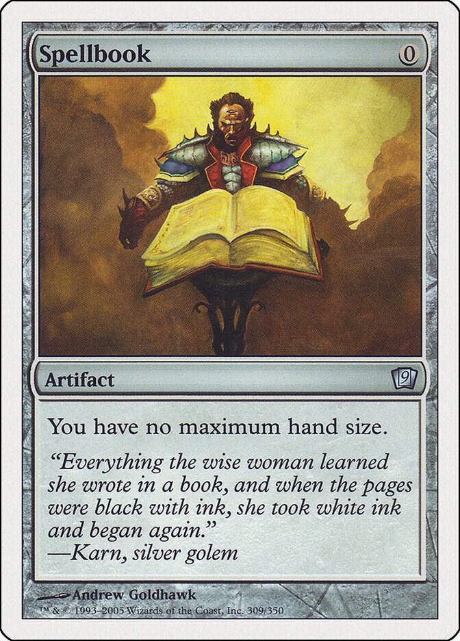 Spellbook 309 card from 9th Edition