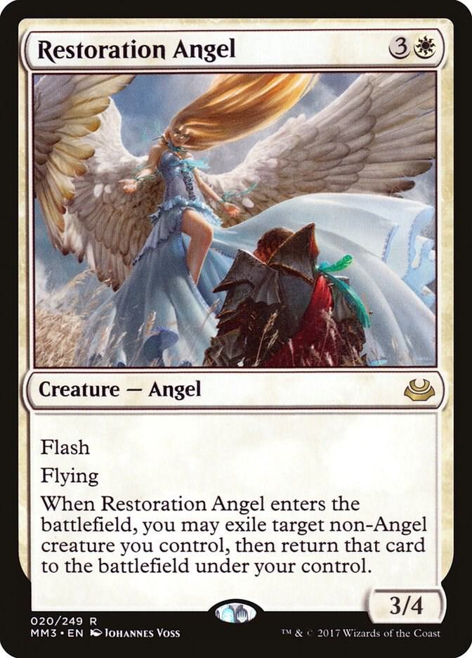 Restoration Angel 20 card from Modern Masters 2017