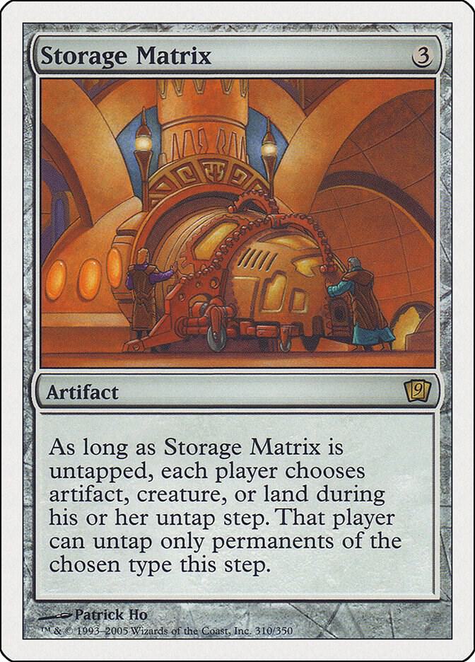 Storage Matrix 310 card from 9th Edition