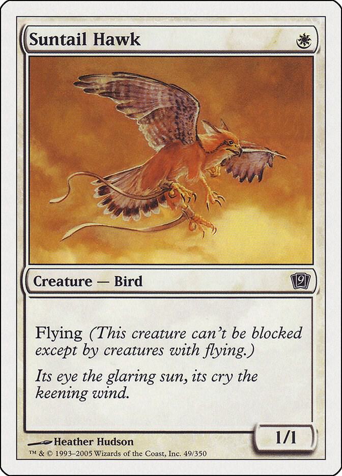 Suntail Hawk 49 card from 9th Edition
