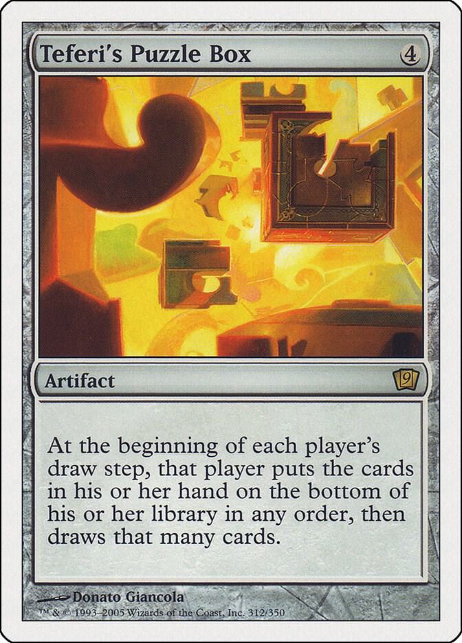 Teferi's Puzzle Box 312 card from 9th Edition
