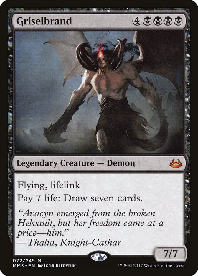 Griselbrand 72 card from Modern Masters 2017