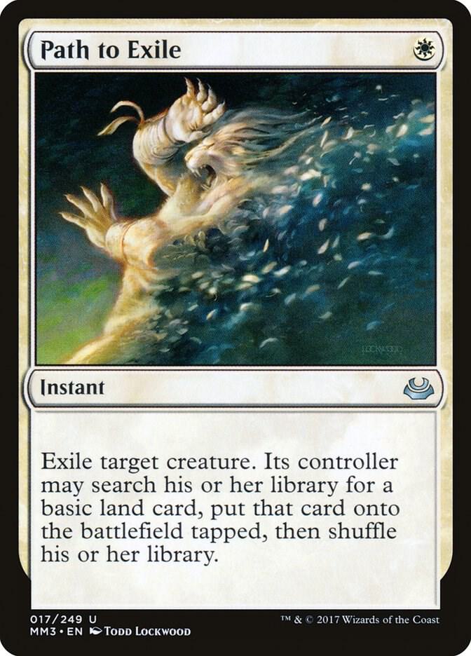 Path to Exile 17 card from Modern Masters 2017
