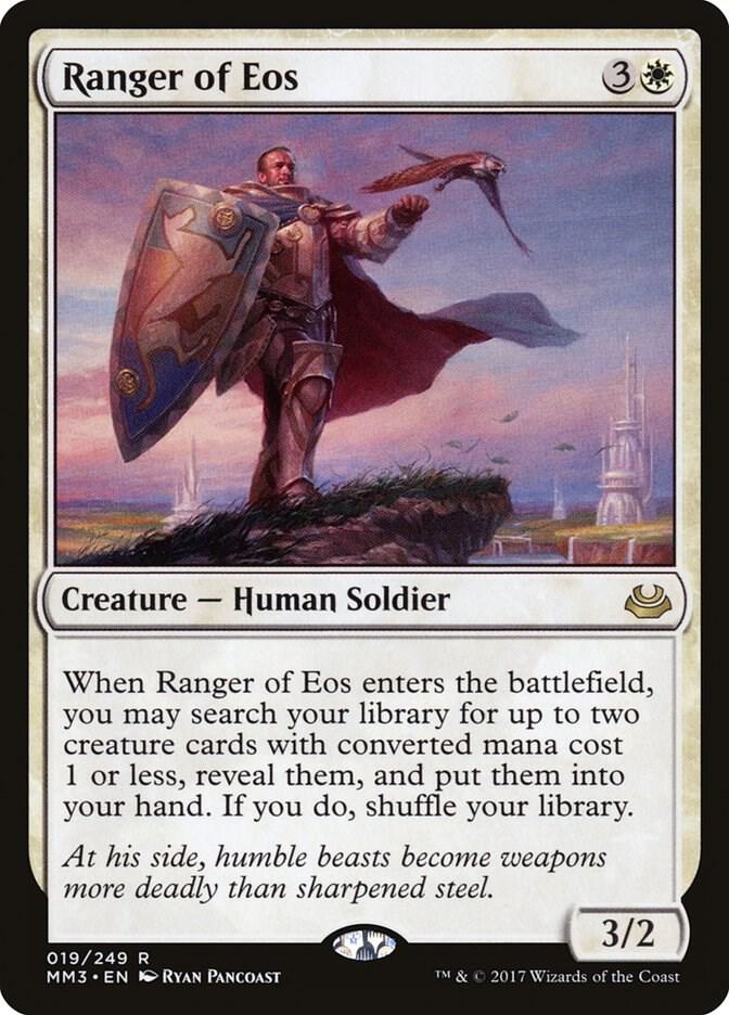 Ranger of Eos 19 card from Modern Masters 2017