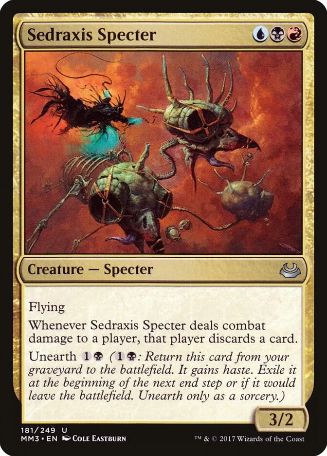 Sedraxis Specter 181 card from Modern Masters 2017