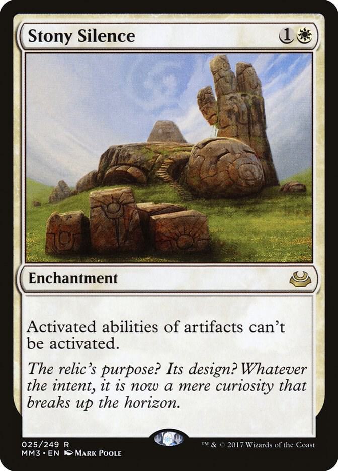 Stony Silence 25 card from Modern Masters 2017