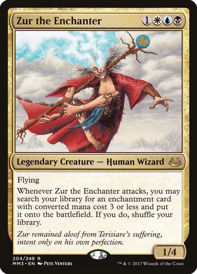 Zur the Enchanter 204 card from Modern Masters 2017