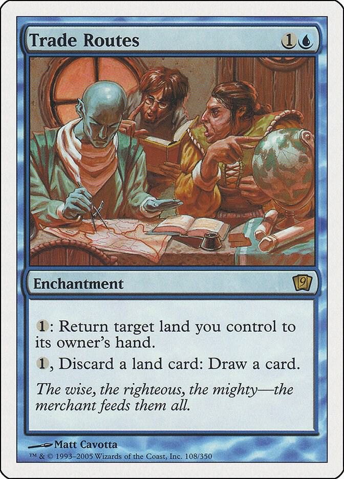 Trade Routes 108 card from 9th Edition