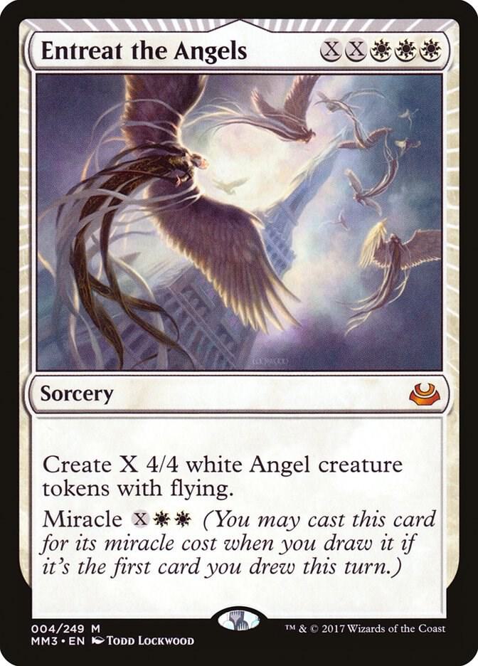 Entreat the Angels 4 card from Modern Masters 2017
