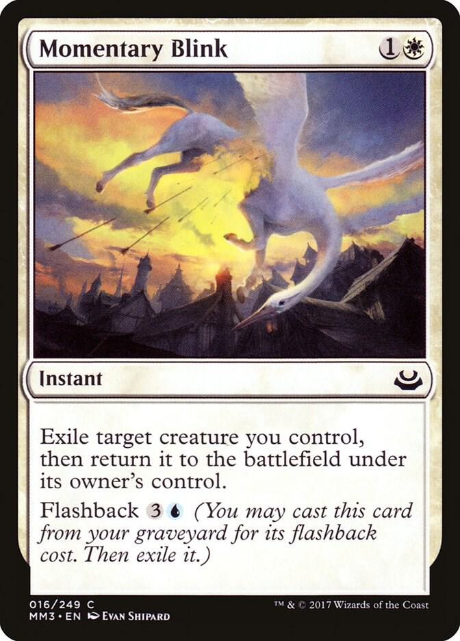 Momentary Blink 16 card from Modern Masters 2017