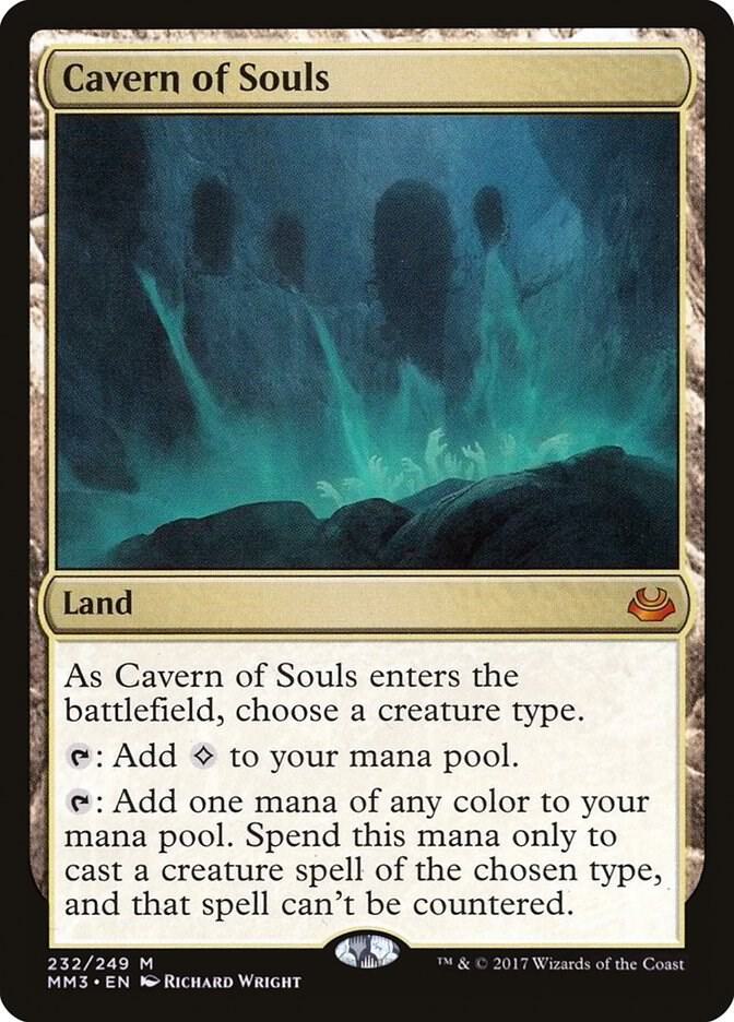 Cavern of Souls 232 card from Modern Masters 2017