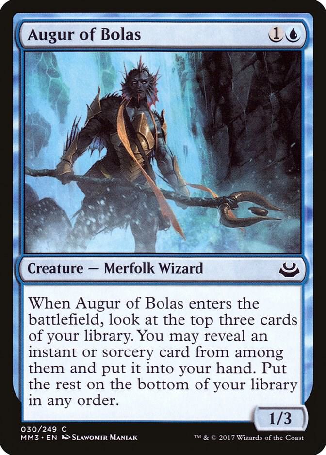 Augur of Bolas 30 card from Modern Masters 2017