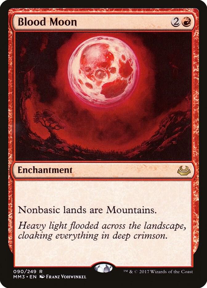 Blood Moon 90 card from Modern Masters 2017