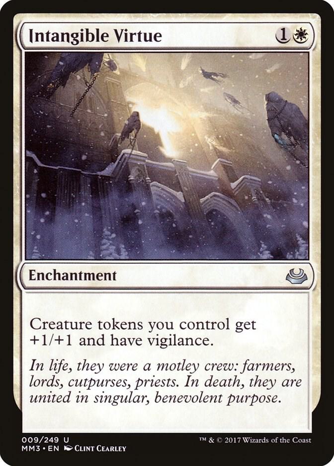 Intangible Virtue 9 card from Modern Masters 2017